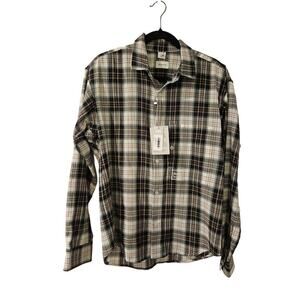 Woolrich Baxter‎ Lightweight longsleeve collared plaid shirt mens size small NWT